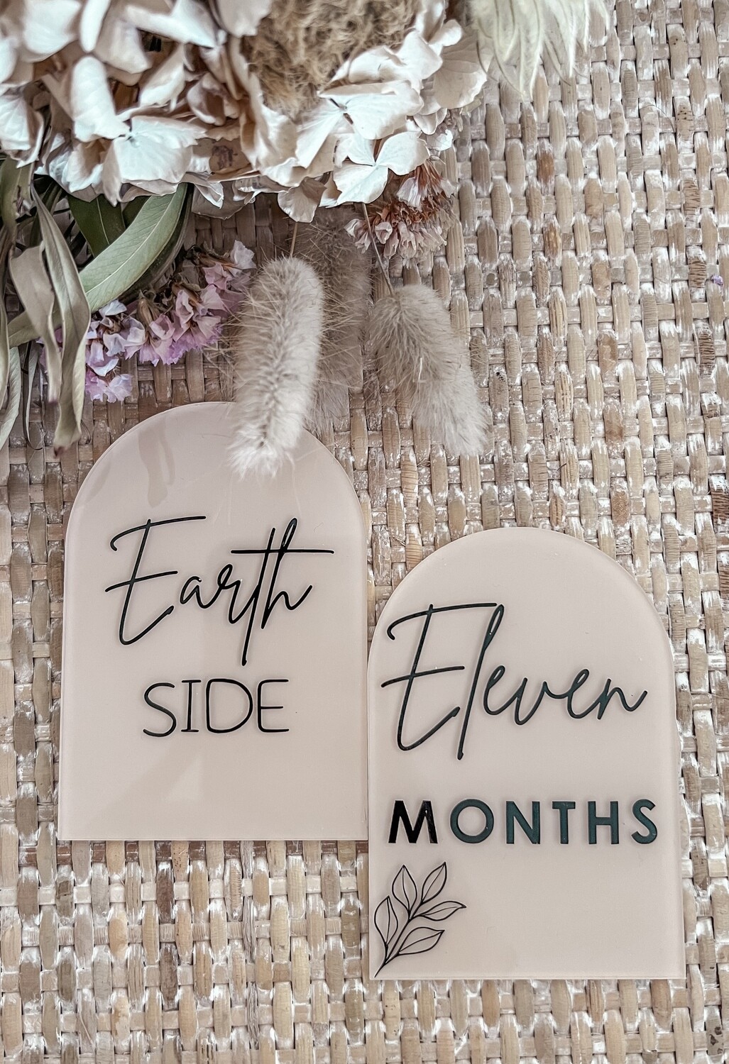 Acrylic Baby Milestone Arches