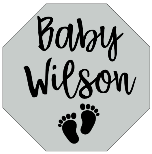 Baby Shower Cake Topper!