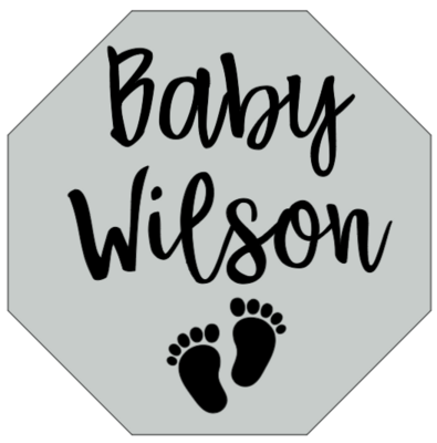 Baby Shower Cake Topper!