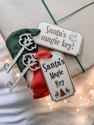 Wooden Santa&#39;s Magic Key