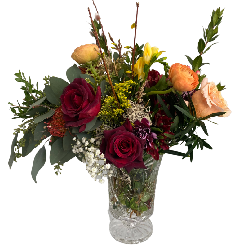 Boho Tall Vased Arrangements