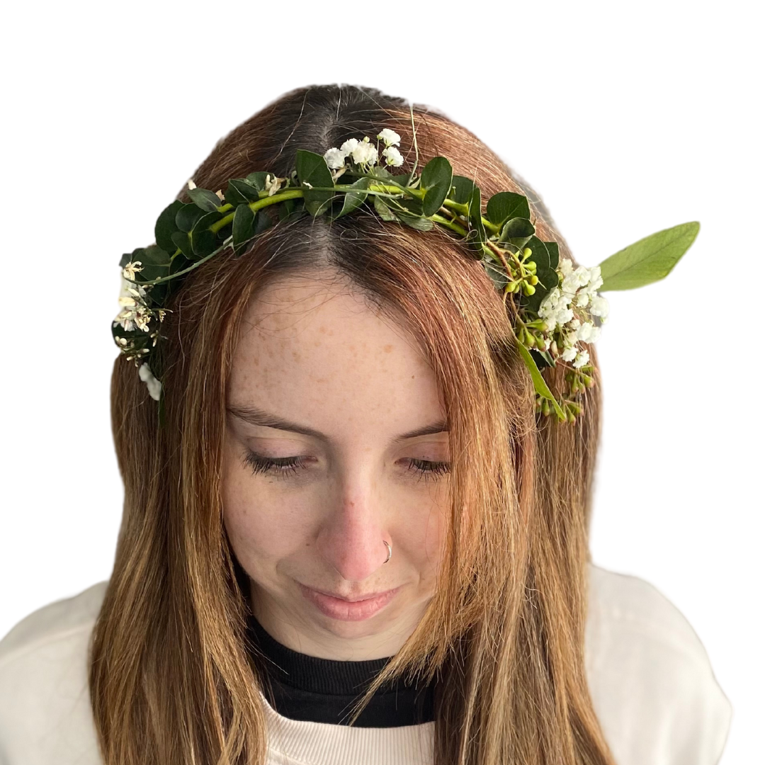 Soft &amp; Flowy Flower Girl Crown