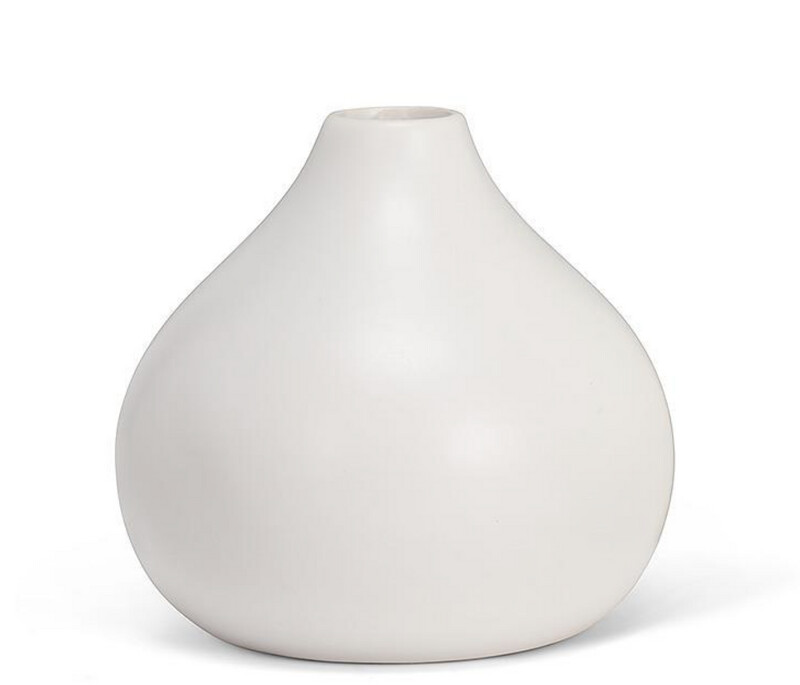 Matte White Vases