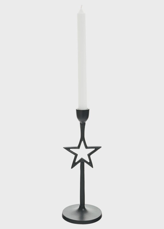 Black Candle Holders