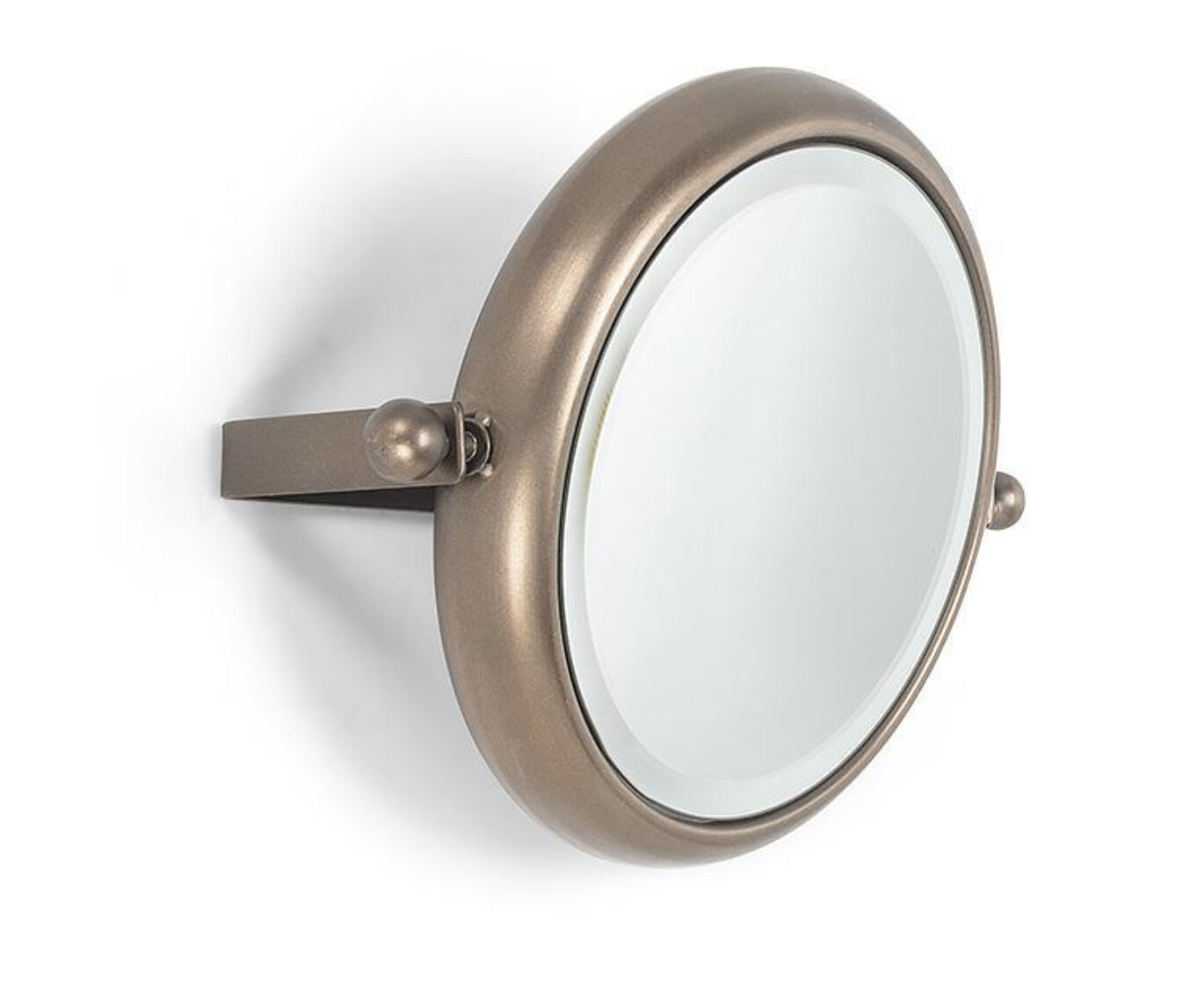 Small Round Hinged Mirror