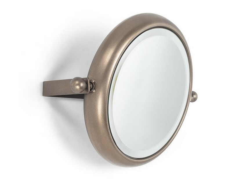 Small Round Hinged Mirror