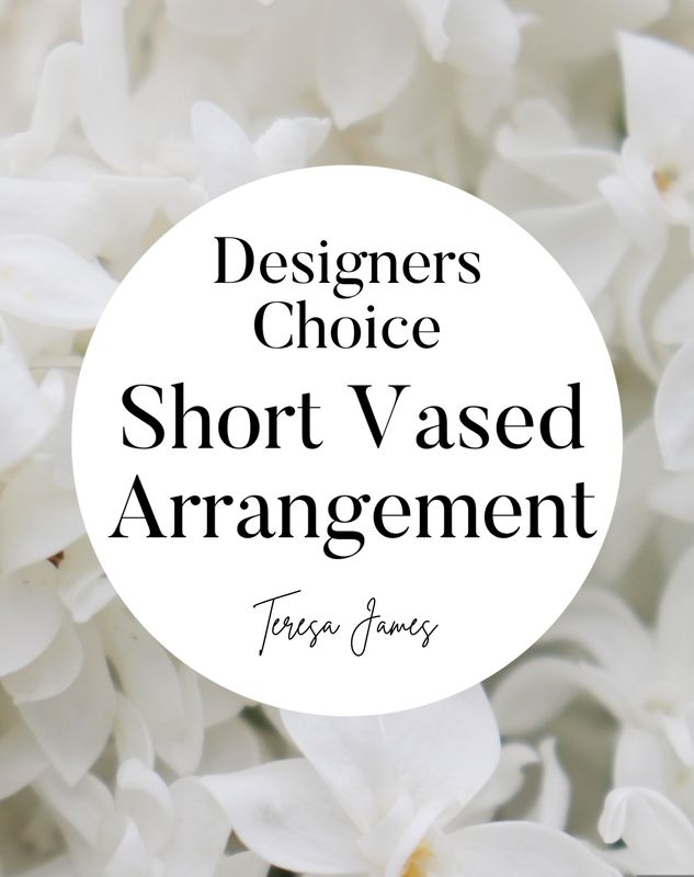 Designers Choice Short Vase