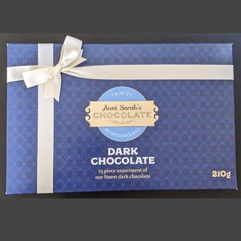 Aunt Sarah&#39;s Dark Chocolate Boxes