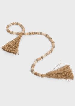 Wooden and Wool Garland