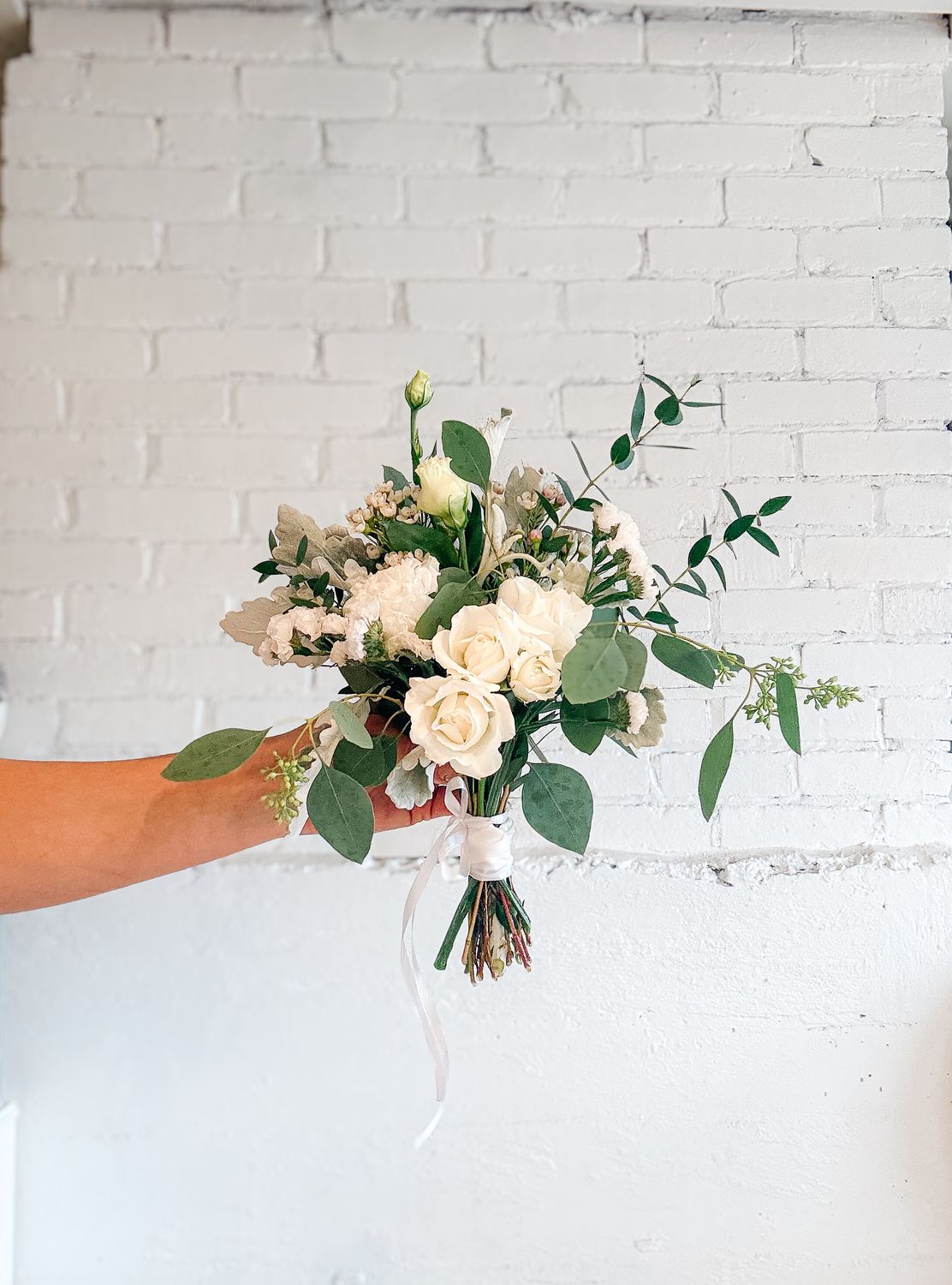 Soft &amp; Flowy Flower Girl Bouquet