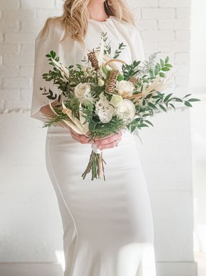 Wild &amp; Free Brides Bouquet