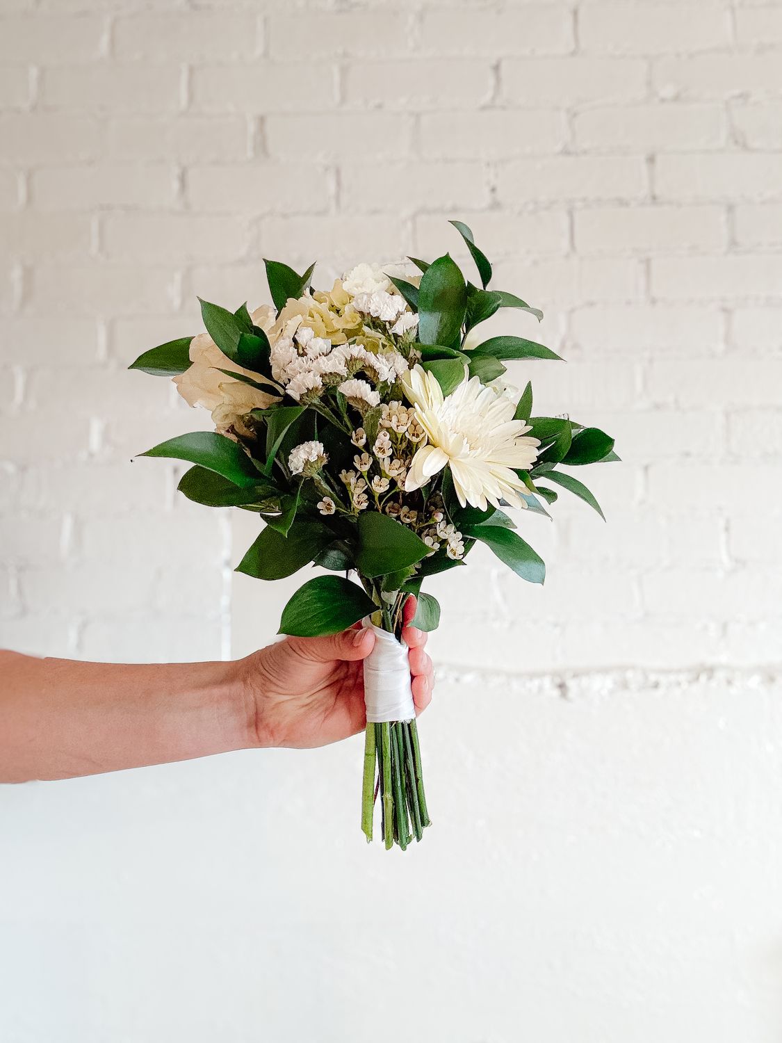 Simple &amp; Petite Flower Girl Bouquet