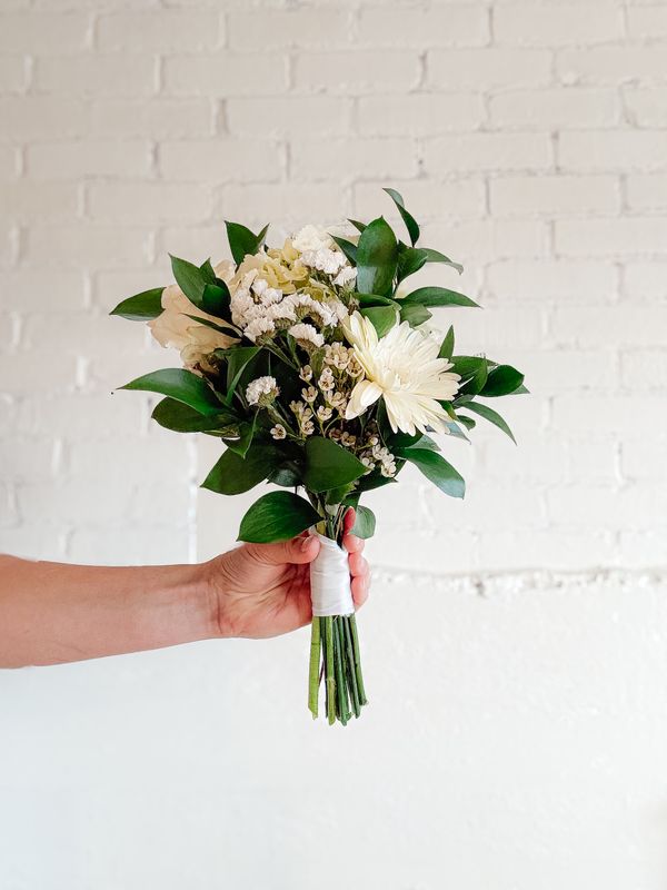 Simple &amp; Petite Flower Girl Bouquet