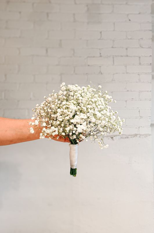 Gypsophila Bridesmaid Bouquet
