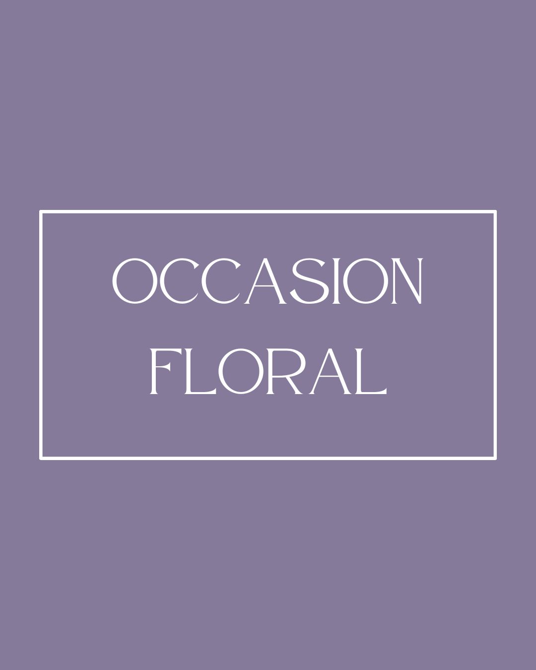 Occasions Type Occasions
