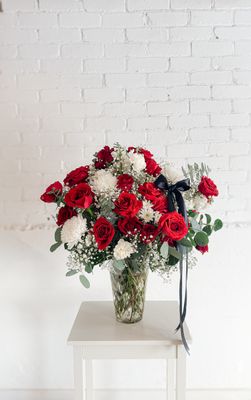 Roses  Vased