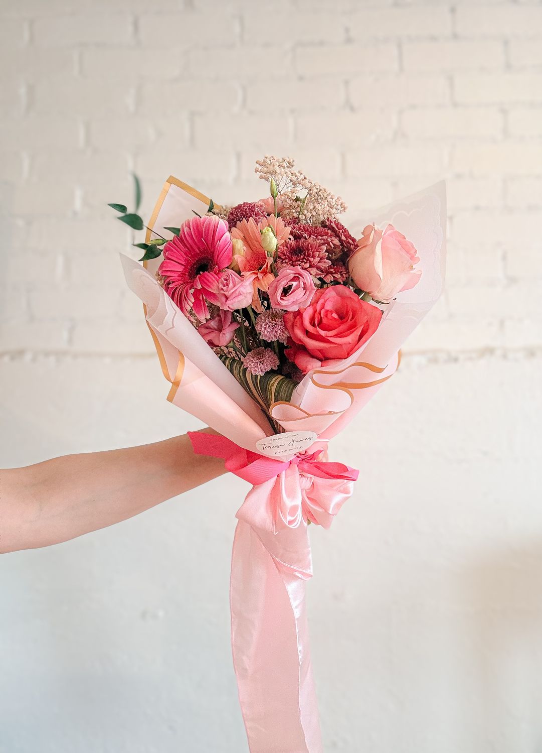 Pink Clouds Bouquet, Size: Small
