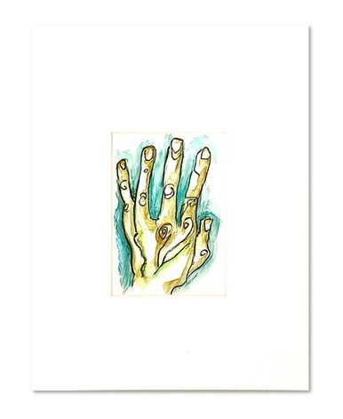 Hand (Secret History) - 11"x14" Matted
