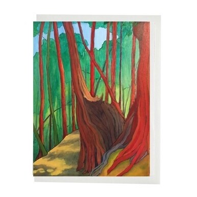 Redwoods Fine Art Card