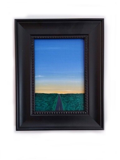 Highway Sky Framed Painting - 5