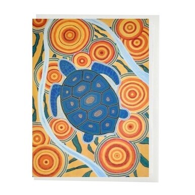 Turtle Fine Art Card