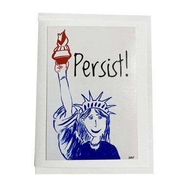 Persist! Message Card