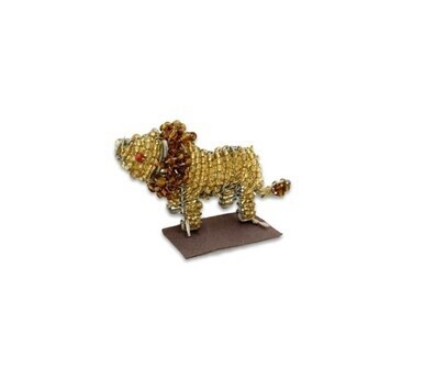 Beaded Wire Small Lion