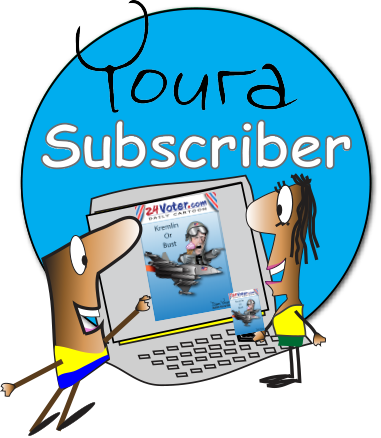 Subscription to Youra Cartoons posted DAILY on Your Web Page. $1 per day. Payable per Month