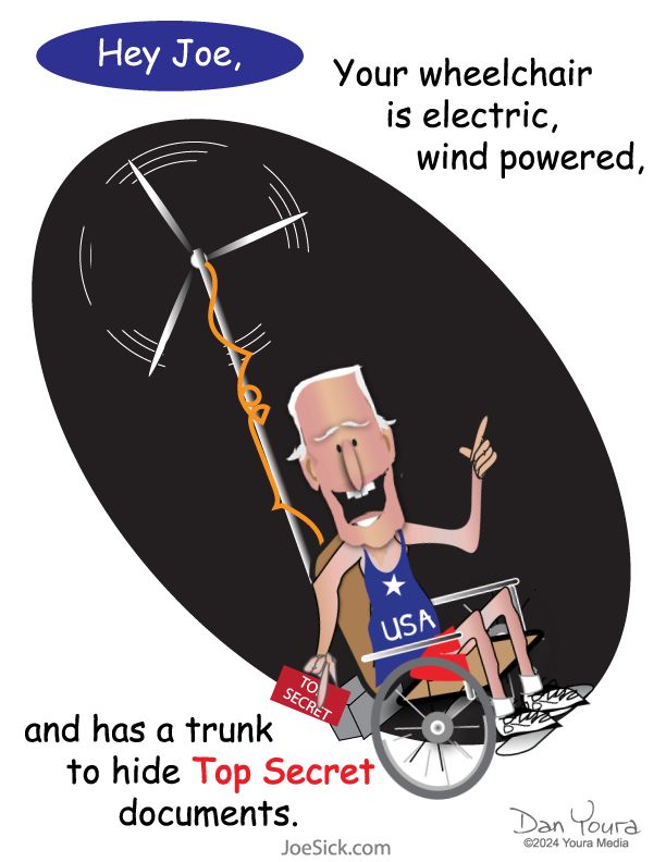 Joe Sick Sympathy Card –– Wheelchair