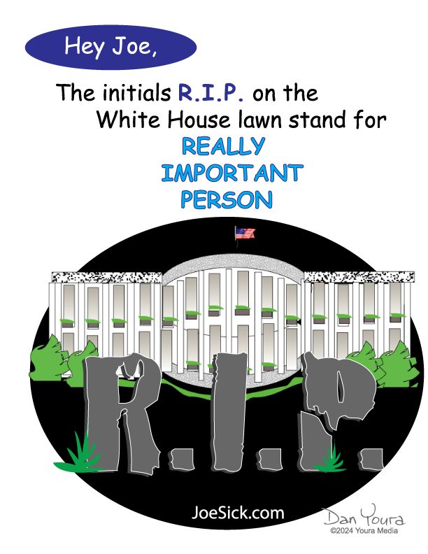 Joe Sick Sympathy Card –– R.I.P.