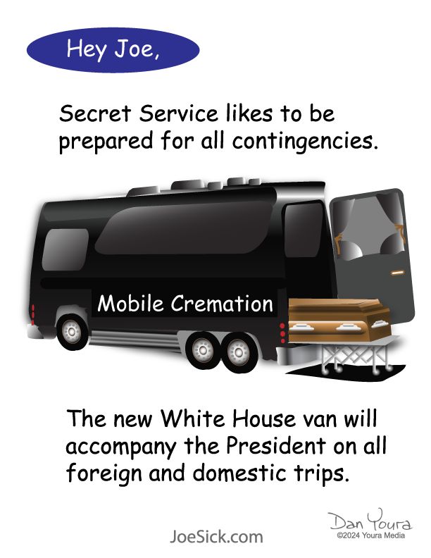 Joe Sick Sympathy Card –– Mobile Cremation