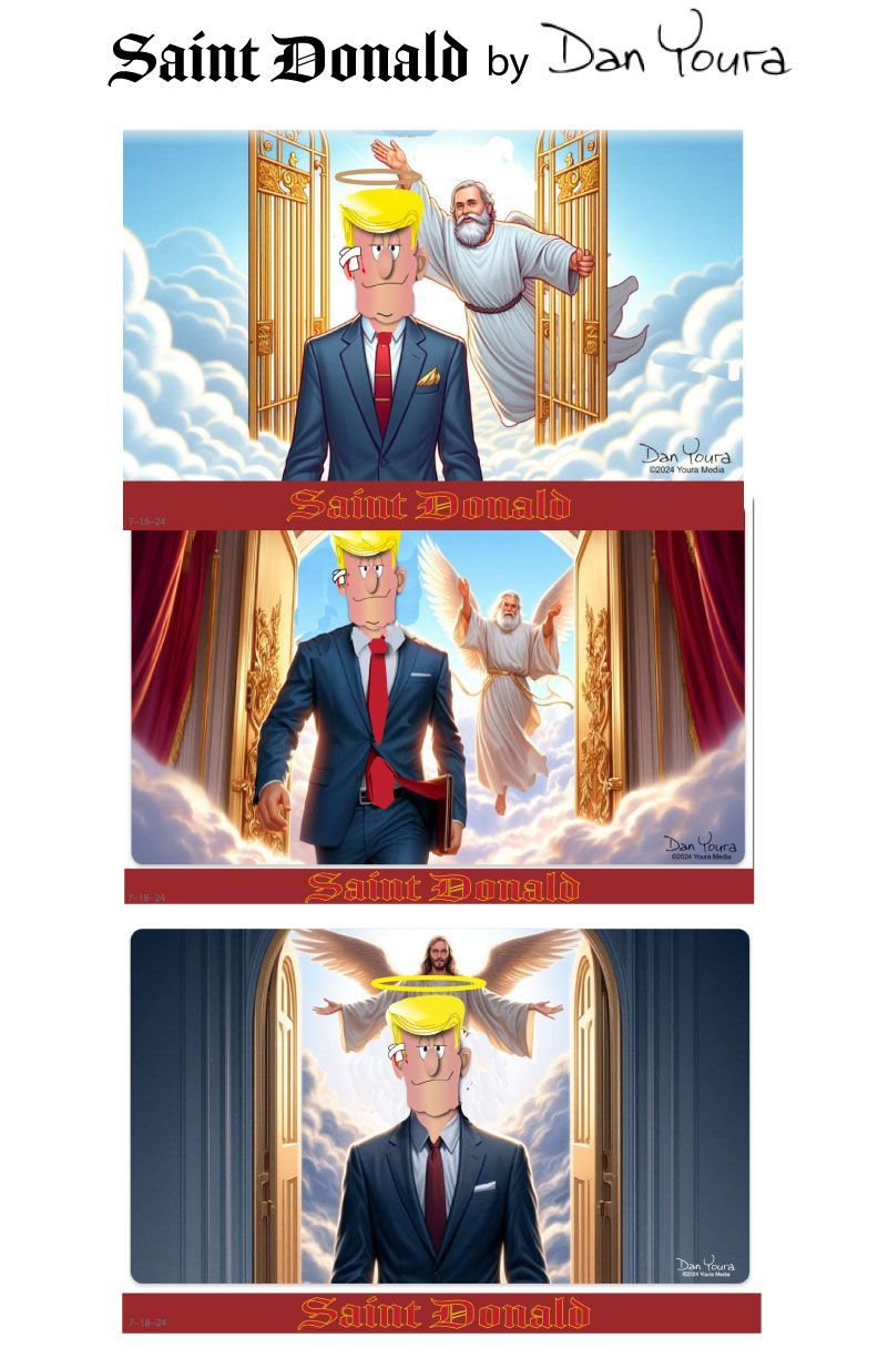 Three Sainthood Pictures in One Order