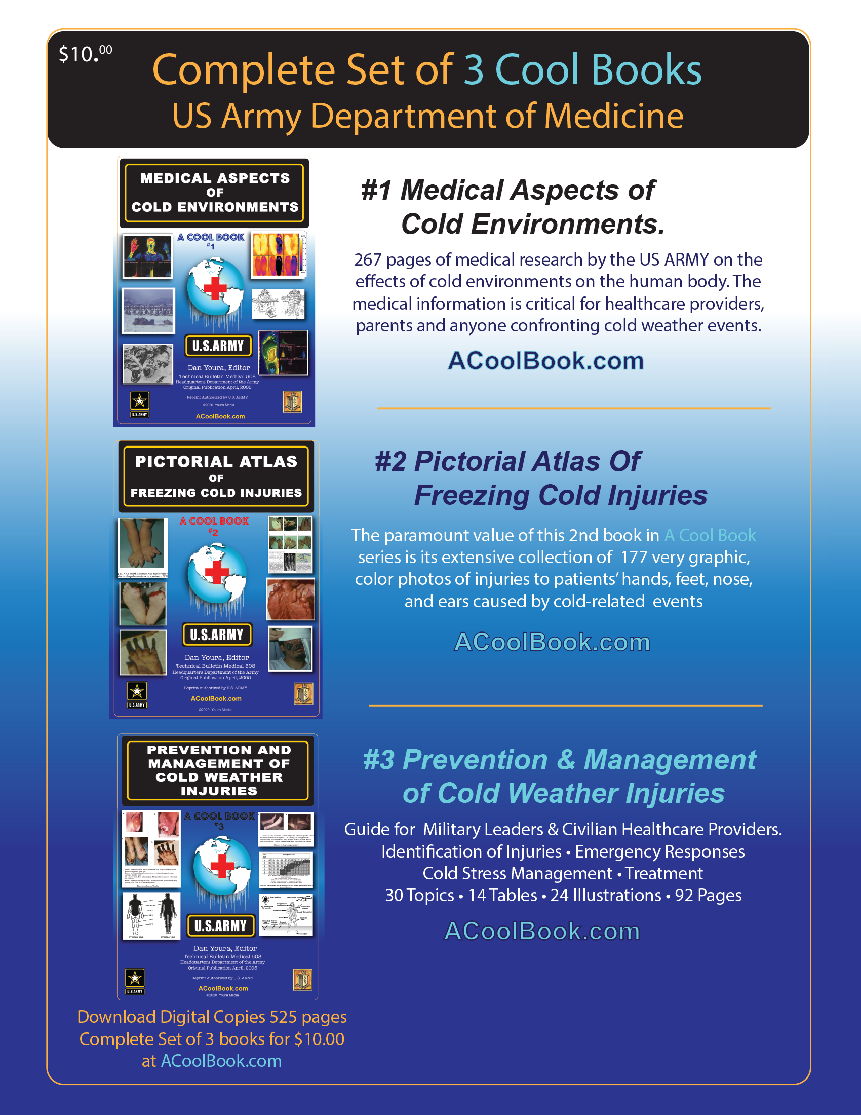 DOWNLOAD: 3 BOOKS on COLD INJURIES (Full Collection)