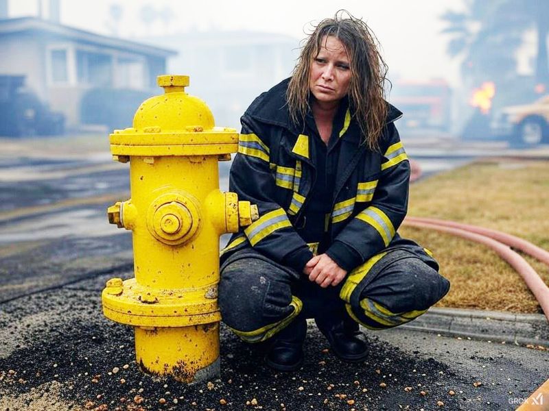 LA Fire Woman 1