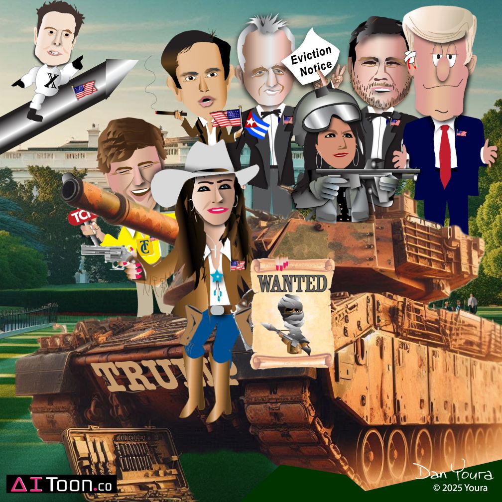 Trump Team on  Tulsi Tank