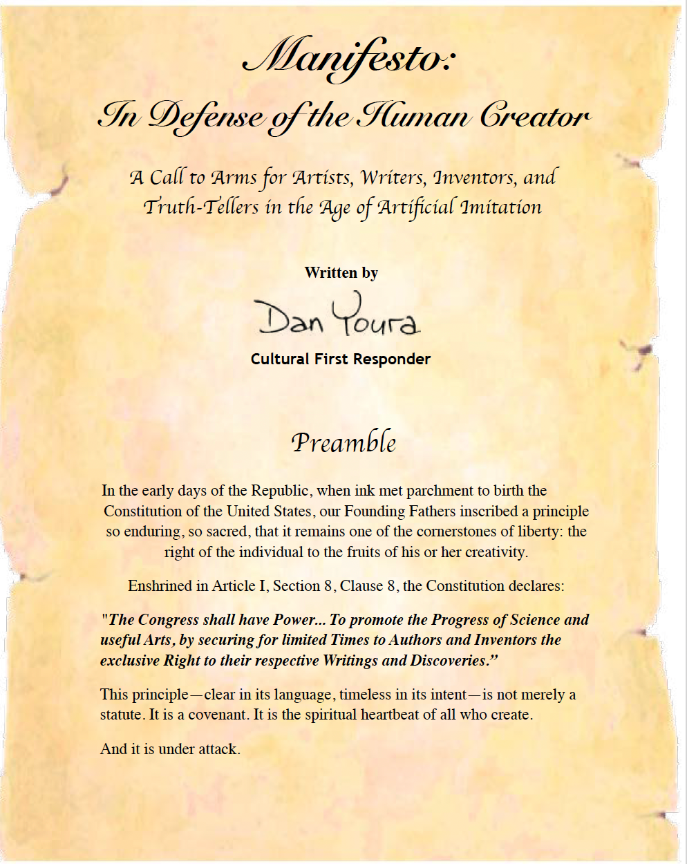 DONATE $100 “CopyRider Campaign”