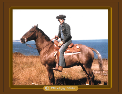 "Ride With the CopyRider" Campaign
