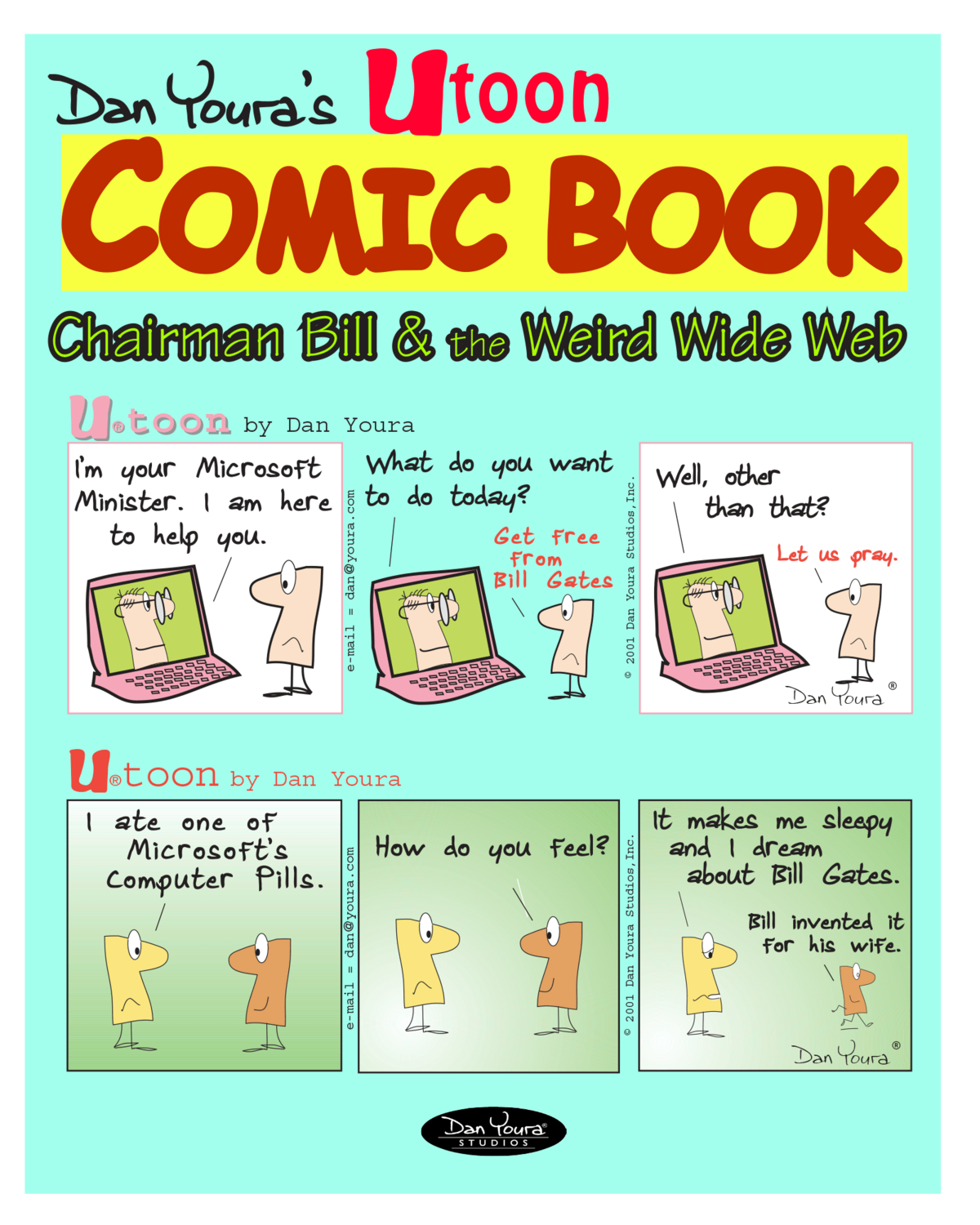 Comic Chairman Bill and the Weird Wide Web