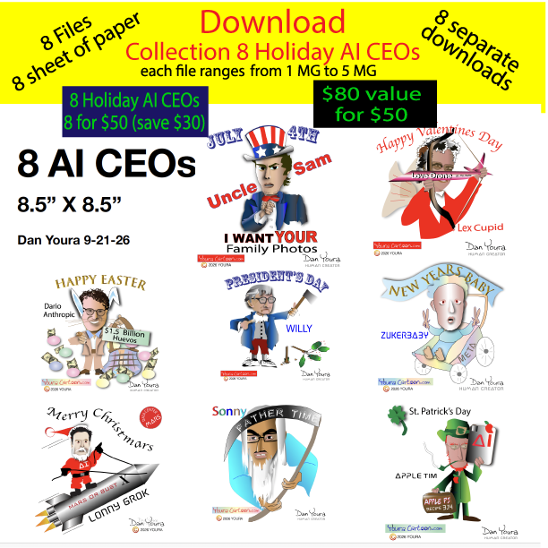 8 AI ART CEO COLLECTION 8 sheets