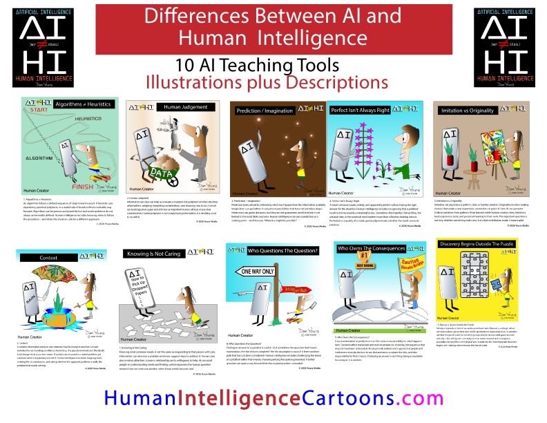AI is ≠ not HI The Illustrated Edition with Info [Ten Files]