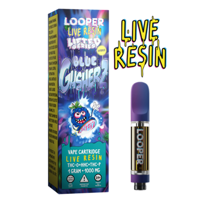 Looper Lifted Series Live Resin 1 Gram Carts