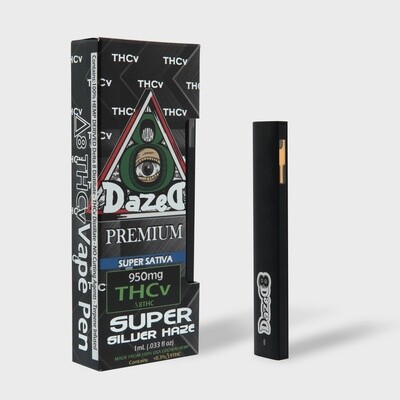 Dazed8 THCV 1g Disposable - Super Silver Haze (Sativa)