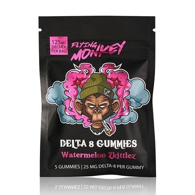 Flying Monkey Delta 8 Gummies 5ct - Watermelon Zkittles