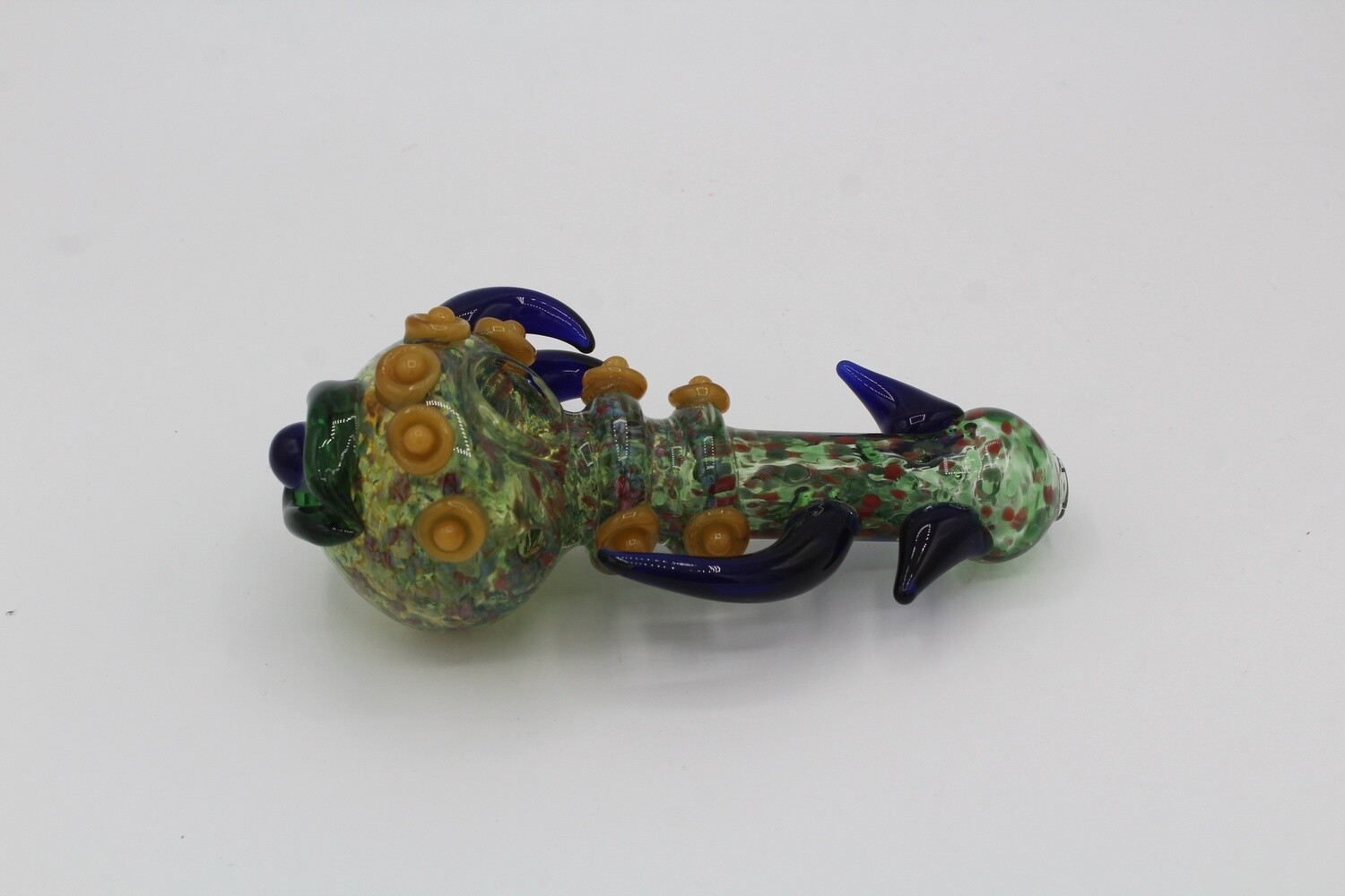 Devil Eye Side Horn 6" Hand Pipe - Assorted Colors