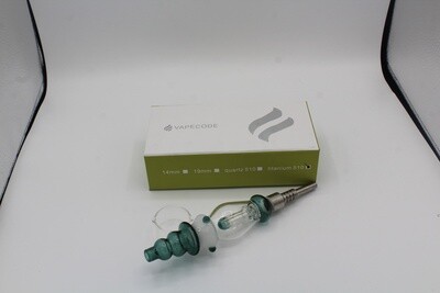 VapeCode Bulb Perc Nectar Collector with Titanium Nail NC-004