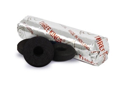 Three Kings Charcoal Hookah Coals