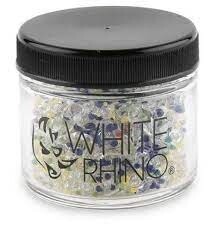 White Rhino Glass Flower Screens