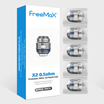 FreeMax Maxluke Coil 904L X Mesh Coils