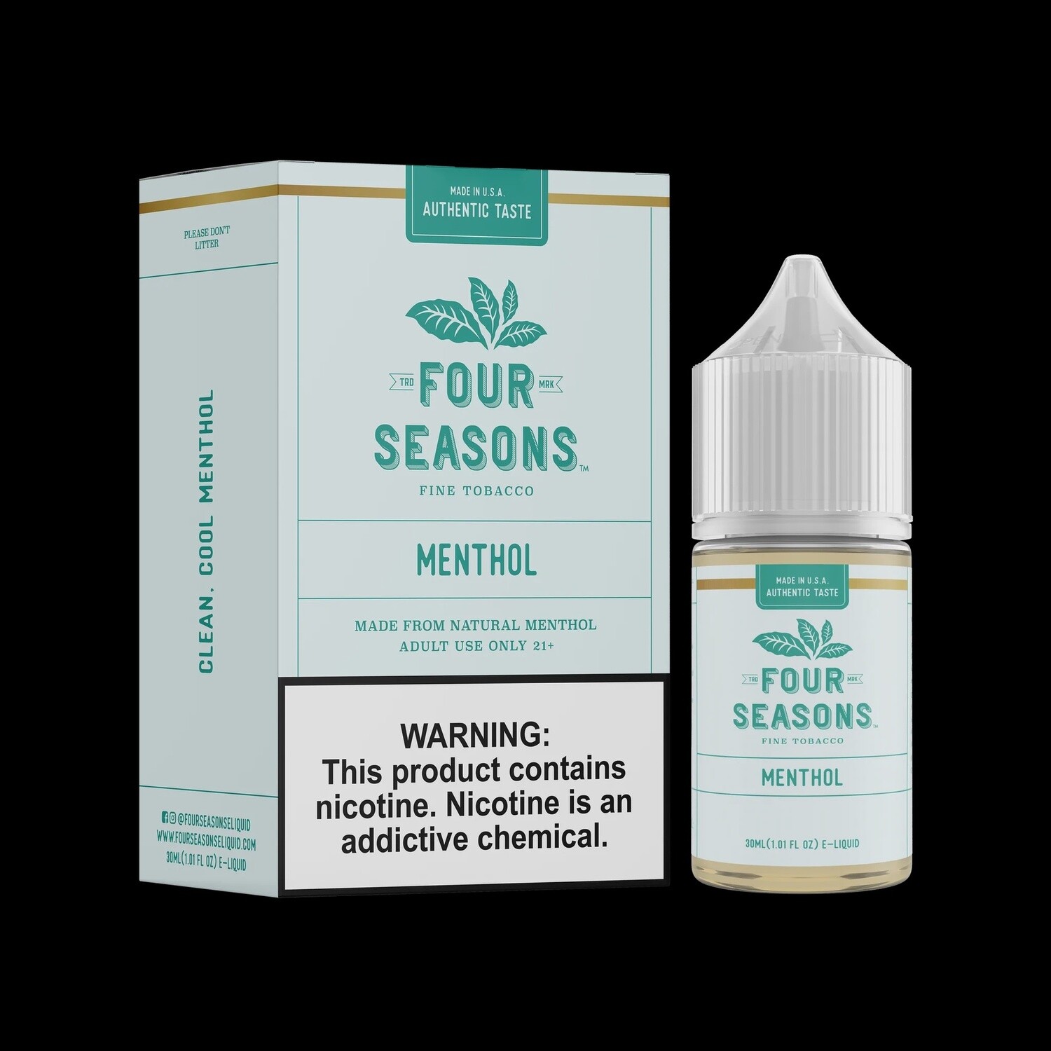 Four Seasons 30mL - Menthol 03mg