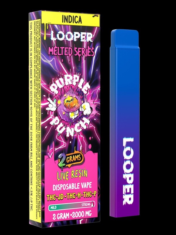 Looper Melted Series Live Resin 2 Gram Disposables